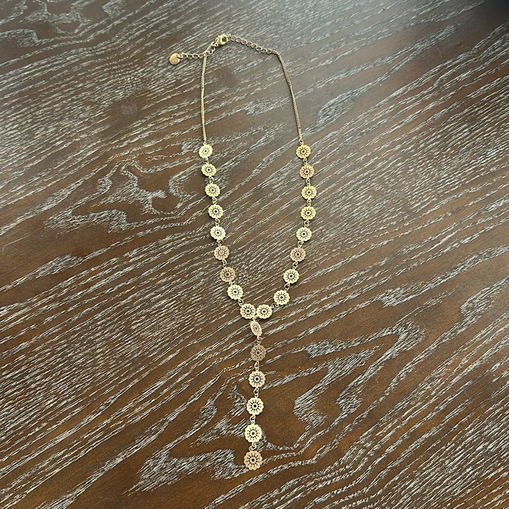 Gold necklace